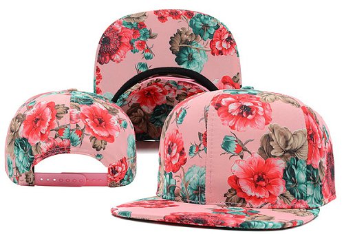 Floral Blank Snapbacks Hat XDF 4